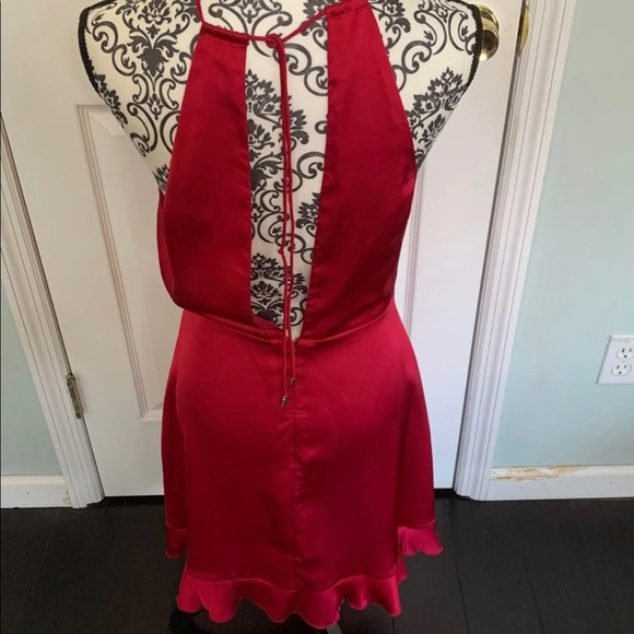 Nwot flirty dynamite fuchsia  sexy dress - Picture 2 of 3